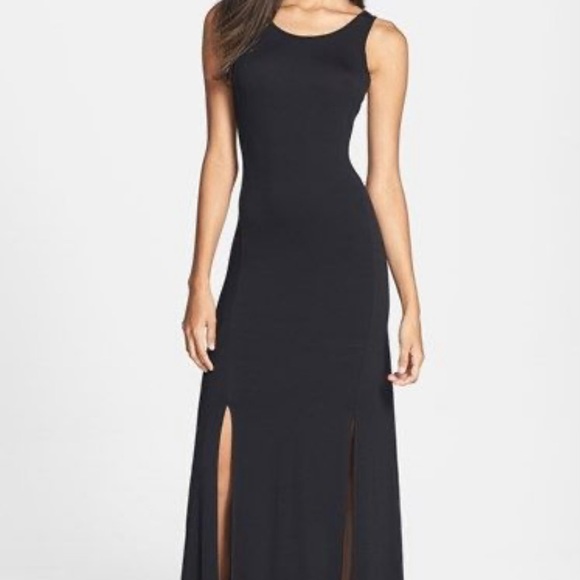 Felicity & Coco Black Maxi Dress - Small - Picture 2 of 8